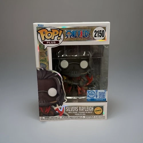 Funko Pop! One Piece Silvers Rayleigh #2150 Chase Limited Edition Pop Plus