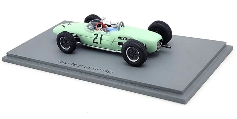 Spark S7449 Lotus 18-21 #21 11th US GP 1961 - Olivier Gendebien 1/43 Scale - Image 4 of 4