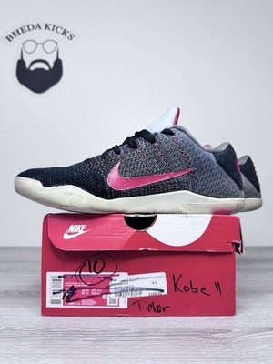 Size 10 - Nike Kobe XI 11 Elite Low Tinker Muse Red Sneakers