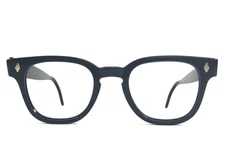 Vintage Tart Optical Eyeglasses Frames Bryan 6 Black Diamonds Horn Rim 48-24-145