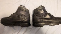 Men's Hanwag GTX Black Leather Hiking Boots ( need insoles )