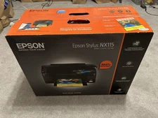Epson Stylus NX115 Print/Copy/Scan All-In-One Color Printer Brand New