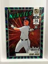 Jace Jung 2025 Donruss Baseball - #13 Diamond Marvels Green Laser - Tigers