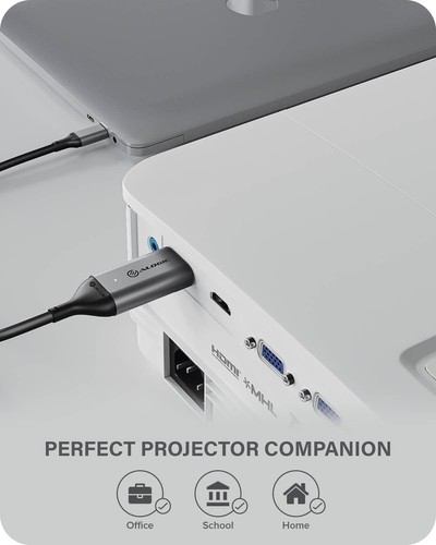 ALOGIC USB C to HDMI Cable for Home Office, 3 ft Type C to HDMI Adapter, Support - Photo 7/7