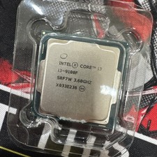 9th Gen Intel Core i3-9100F 3.60GHz 4Core LGA1151 6MB Desktop CPU SRF7W plus fan