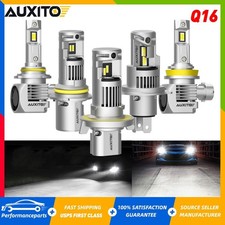 Plug & Play 40000LM AUXITO LED Headlights High Low Beam 6000K Super Bright White