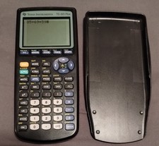 Texas Instruments TI-83 Plus Graphing Calculator w/ Cover - TESTED- WORKS GREAT