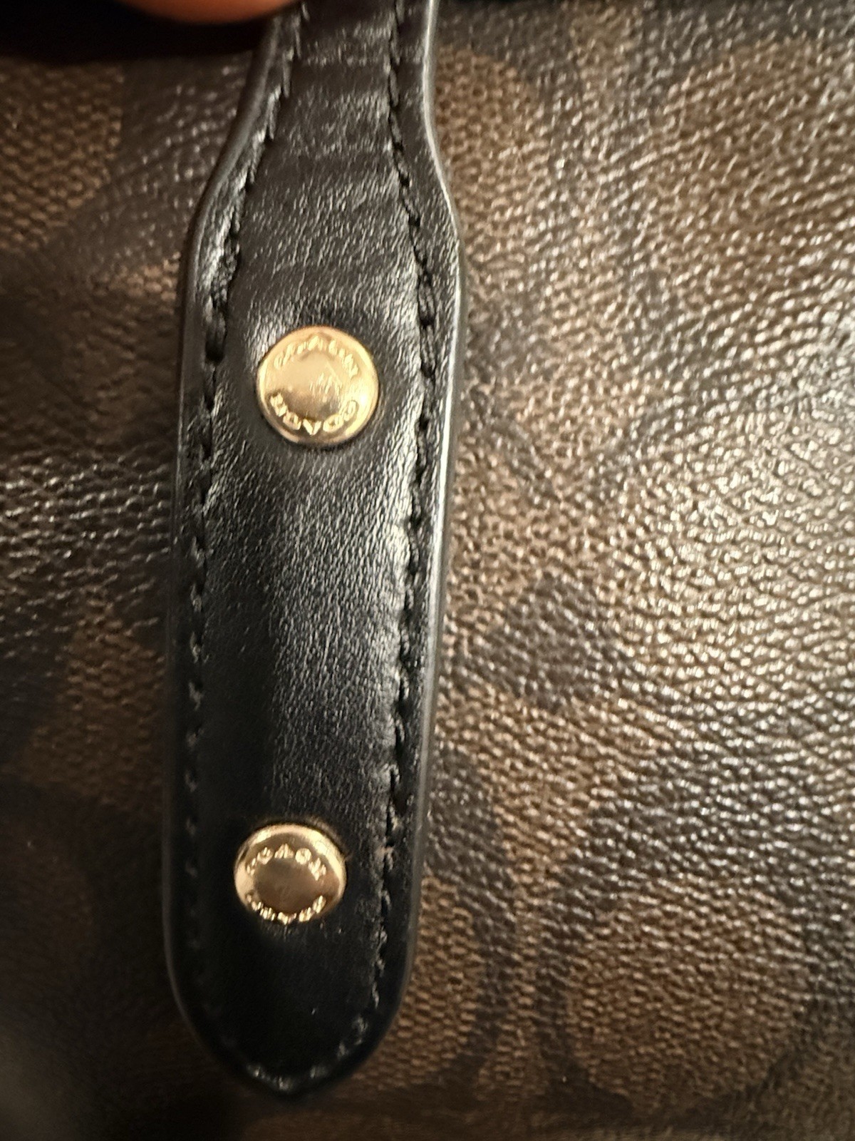 Coach Drawstring Signature Drawstring Carryall Sh… - image 5