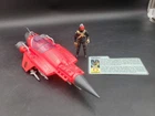 GI Joe Stellar Stiletto with Star Viper v1 Figure 1988 Hasbro 100% COMPLETE