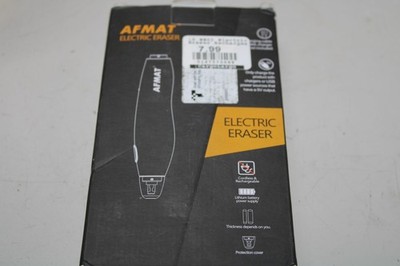 Afmat Electric Eraser Battery Operated Black
