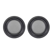 2Pcs 2" 57mm Bass Speaker Passive Radiator Rubber Vibration Plate DIY