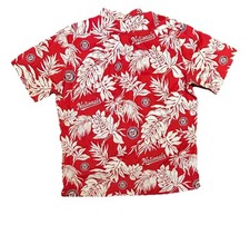 Reyn Spooner Washington Nationals Hawaiian Shirt Baseball Sz 3XL Aloha Classic