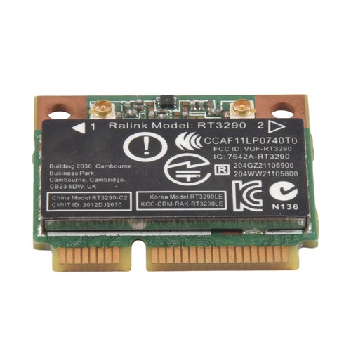 150Mbps 2.4Ghz RT3290 802.11B/G Wlan WIFI + Bluetooth BT 3.0 Half PCI-E4598