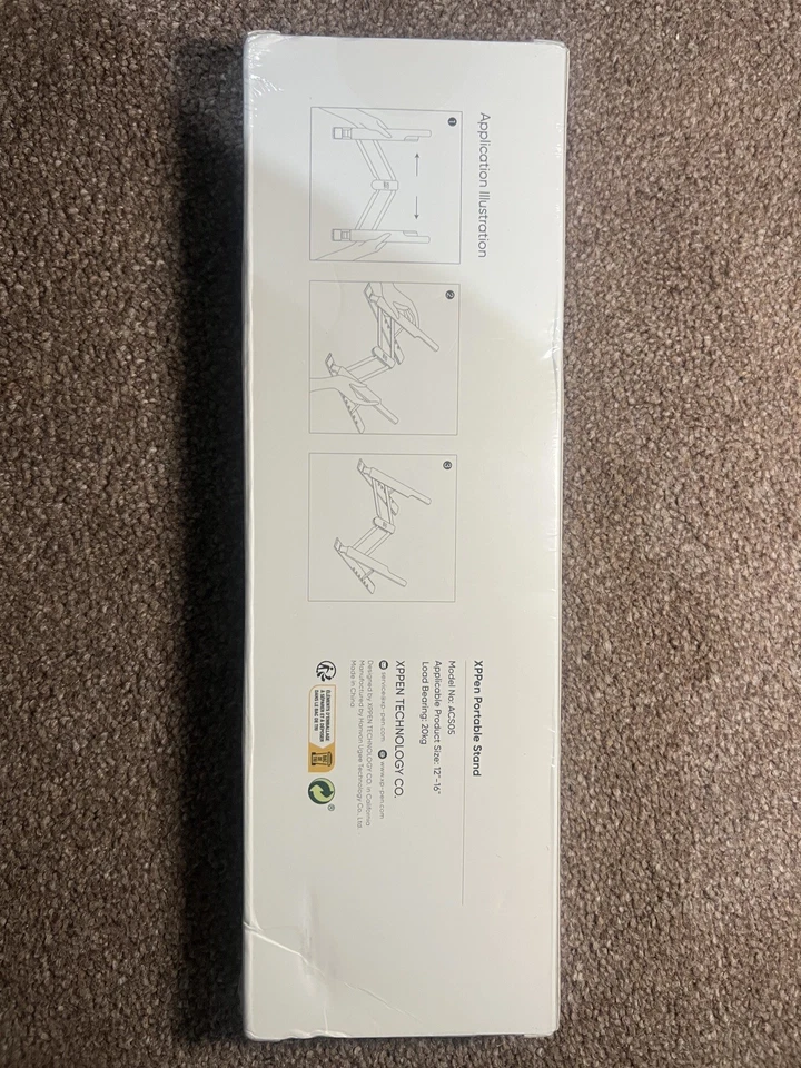 XPPen Portable Stand ACS05 Aluminium Alloy & Silicone Stand for 12-16 inch - Image 2 of 4