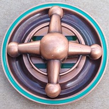 Cache Observatory 3D Spinner Geocoin - LE50 - Activated  Adoptable - TB5YDT6