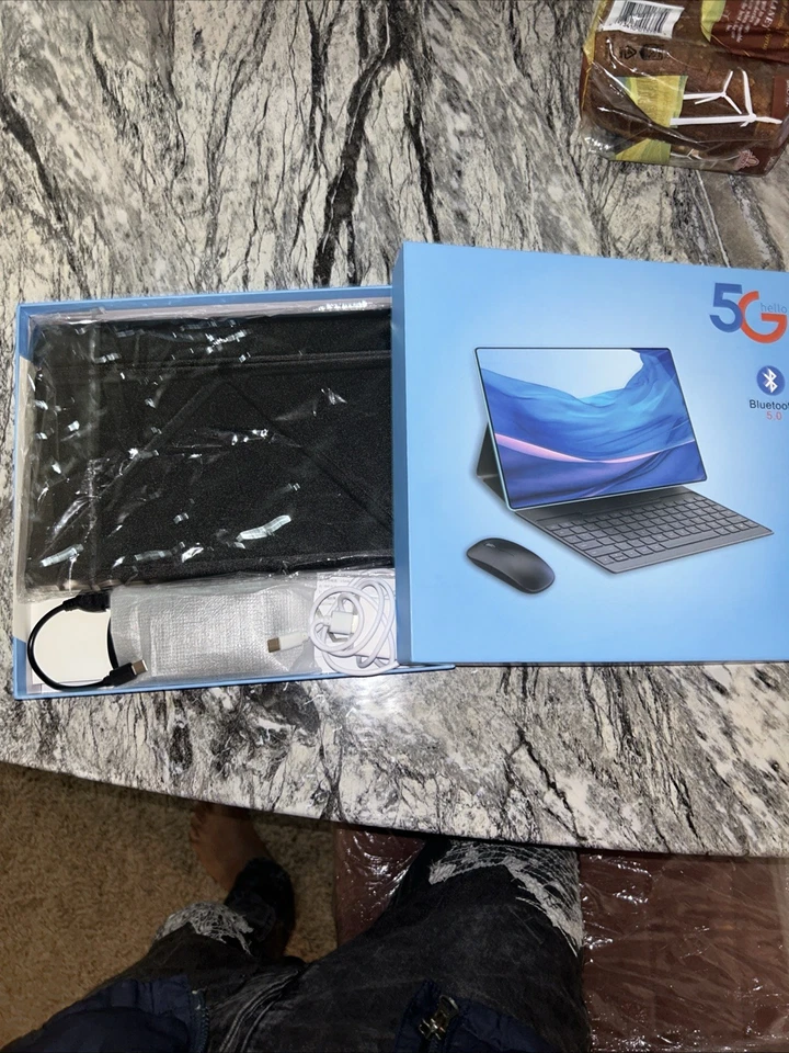 5G Bluetooth Tablet with Keyboard and Mouse Set (Brand New!) - Image 2 of 4