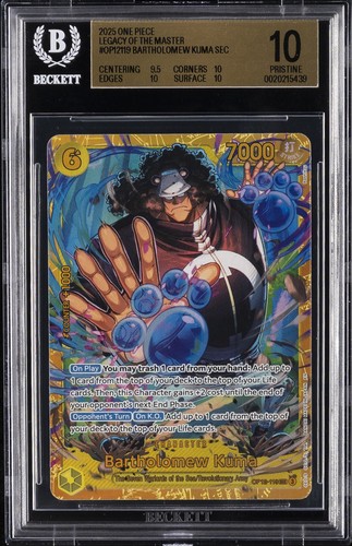 Bartholomew Kuma (Japanese Version 3rd Anniversary Set) graded BGS 10 for sale on eBay