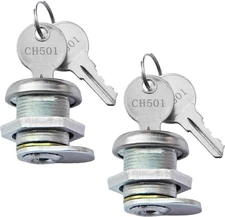 Truck Tool Box Lock Replacement with Keys Pickup Toolbox Latch 2pc, 2 Pack