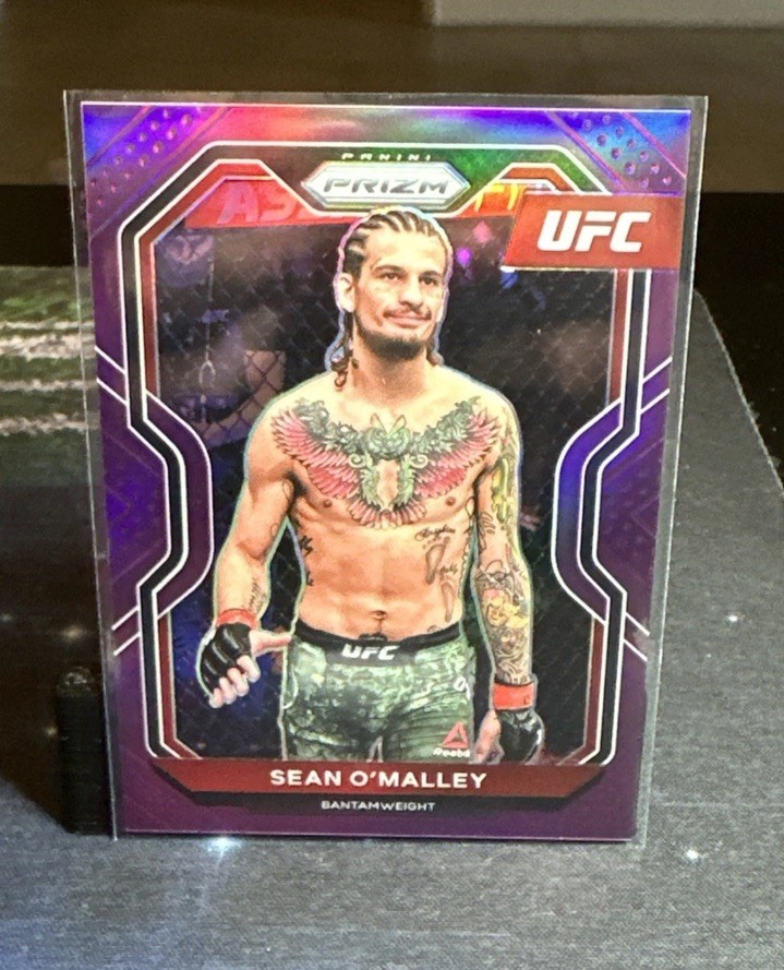 2021 Panini DEBUT Prizm UFC - Sean O'Malley #61 Purple Prizm /149