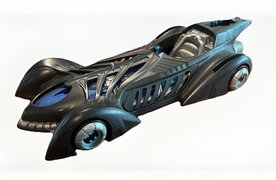 Batmobile Batman Forever 1995 DC Comics Vintage Vehicle Hasbro Tonka Missing Top