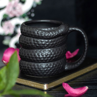 Schwarze Schlange Tasse