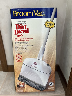 #ad Dirt Devil Broom Vacuum Cleaner $65.00