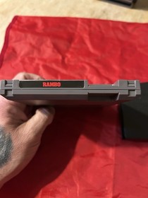 NES Rambo Game With Sleeve