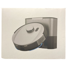 bObsweep UltraVision Self-Emptying Robot Vacuum and Mop, 180-Day Dock, Stainless