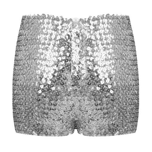 Kids Girls Shiny Sequins Dance Shorts Jazz Dance Performance Dancewear AU - Picture 34 of 90
