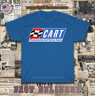CART Championship Auto Racing Teams Logo Men's T-Shirt American T-Shirt