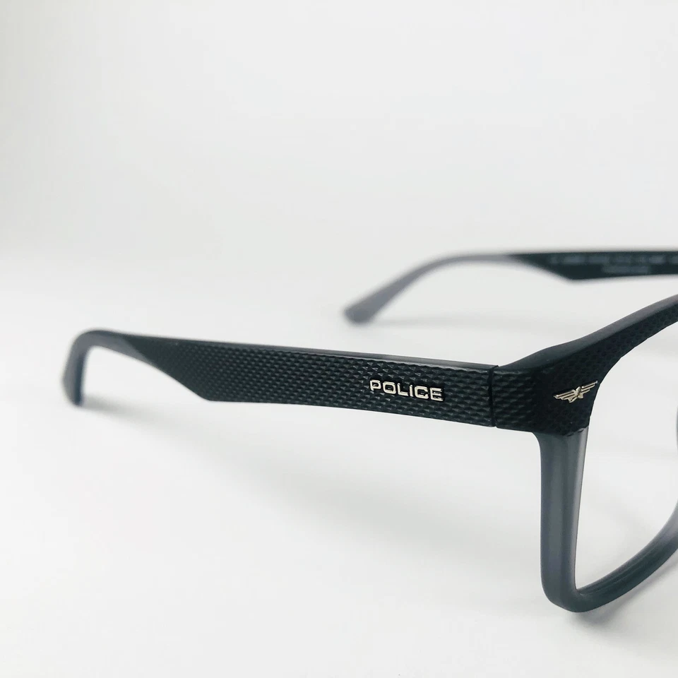 POLICE eyeglasses TEXTURED GREY SQUARE glasses frame MOD: GATOR2 SPLE02 COL.968P - Image 3 of 4
