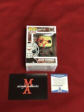 Ted White autographed signed funko pop #01 Friday The 13th Jason Beckett COA Ted White autographed signed funko pop #01 Friday The 13th Jason Beckett COA