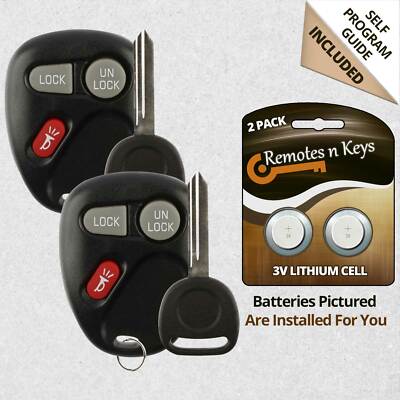 Car Key Fob Alarm Transmitter Remote Control for 2001 2002 Chevrolet Tahoe