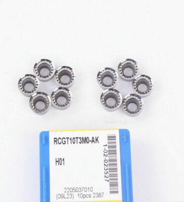 50pcs RCGT1003M0-AK H01 High quality machining lathe CNC carbide Inserts tool