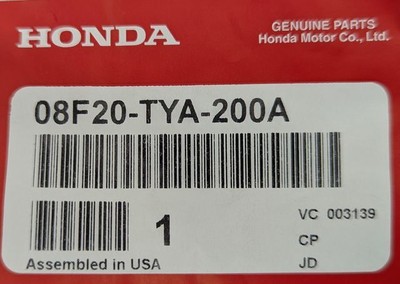 Genuine Acura Exterior Emblems Black Chrome MDX & A-Mark (08F20