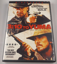 3:10 To Yuma DVD 2007 Russell Crowe, Christian Bale, Ben Foster TESTED
