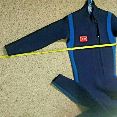 Dual Exposure Blue Wet Suit Size Medium FREE SHIPPING - Picture 6 of 11