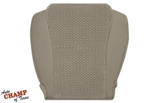 For 2010 2011 2012 Toyota Tundra 4X4 2WD-Driver Side Bottom Cloth Seat Cover Tan