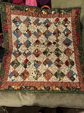 33 X 31 Christmas Lap/ Throw Homemade Quilt