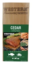 Western Grilling Cedar Planks Food Vegetables Meat Fish BBQ Grill 14" x 5" 80221