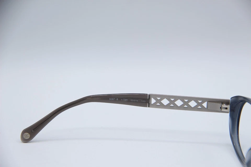 GAFAS CHANEL CH 3087-B C. 799 GRIS GUNMETAL AUTÉNTICO DISEÑADOR 52-16 Foto 3 de 4