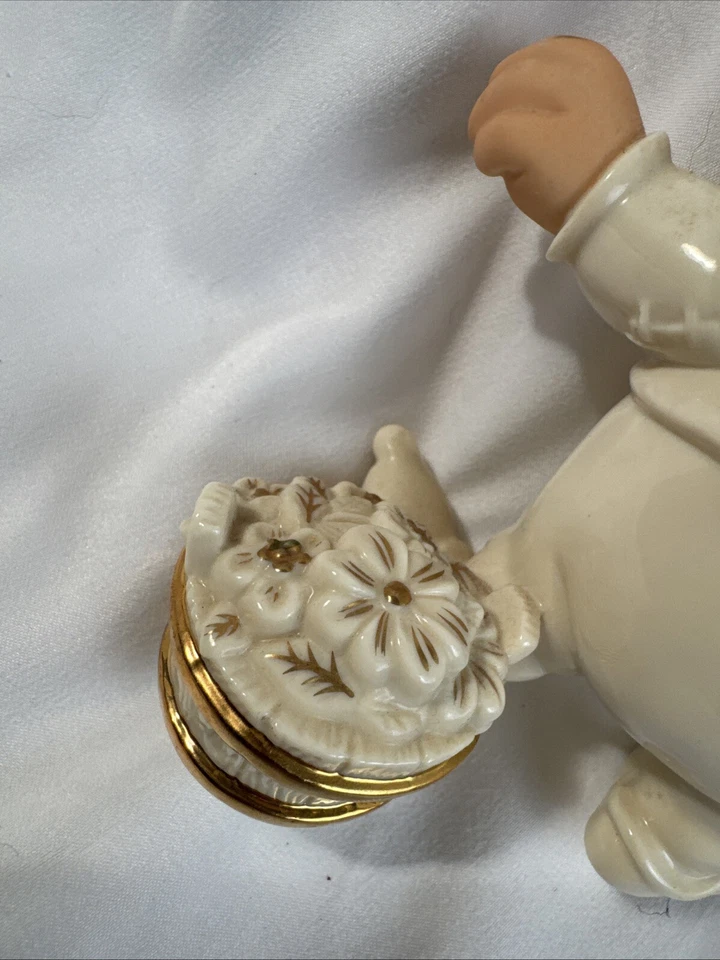 Lenox SNOW WHITE & THE SEVEN DWARFS Figurine HAPPY 9462 Disney Showcase Thailand - Image 3 of 4