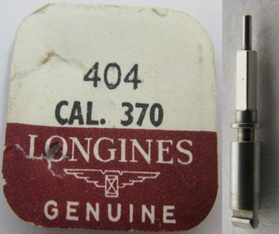 Longines 370 split winding Stem # 404 Watch Part 