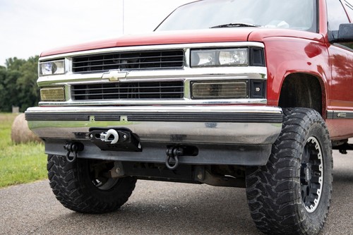 Rough Country Tow Hook Shackle Mounts for 88-98 Chevy/GMC C1500/K1500 - RS163 - Picture 4 of 6
