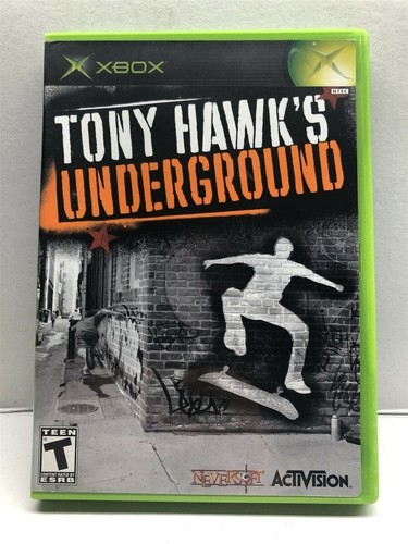 Tony Hawks Underground Original Xbox - Artwork Case and Disc Tested