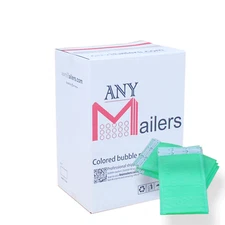 AirnDefense 300 #5 10.5X16" Green Poly Bubble Mailers Shipping Padded Envelope