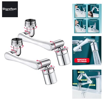 YRAKOZIN [2er-Pack] 1440 Grad Drehbarer Multifunktionaler Verlängerungshahn, ...