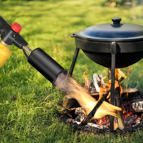 DOMINOX Powerful Propane Cooking Torch, Grill Gun& Culinary Kitchen Blow Torch w - Picture 14 of 15