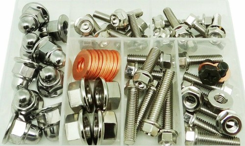 Suzuki RM400 Top End Engine Bolt Kit RM 400 (Níquel) - Imagen 2 de 4