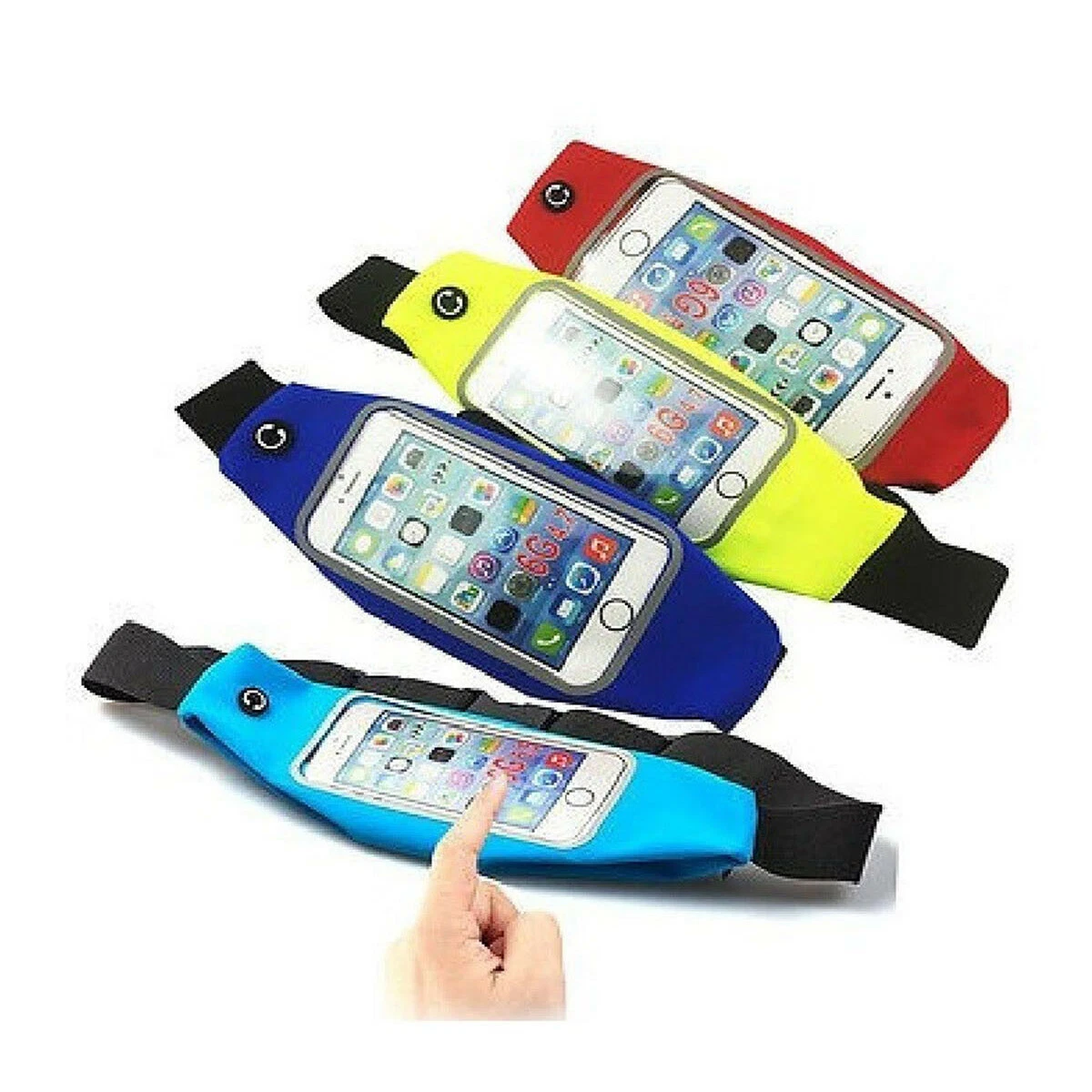 MARSUPIO CON ZIP PORTA CELLULARE SMARTPHONE 5.5
